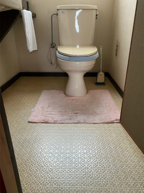 静岡市K様邸　トイレリフォーム 施工Before写真