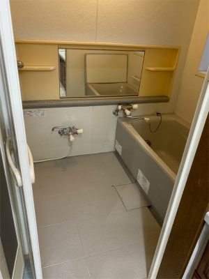 静岡市I様邸　お風呂リフォーム 施工Before写真