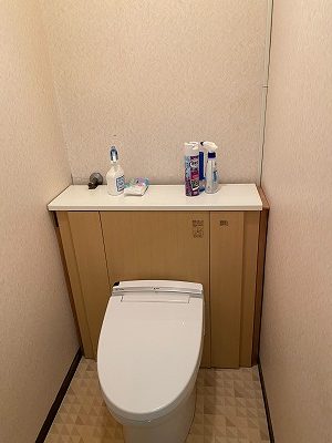 静岡市A様邸　トイレ工事他 施工Before写真