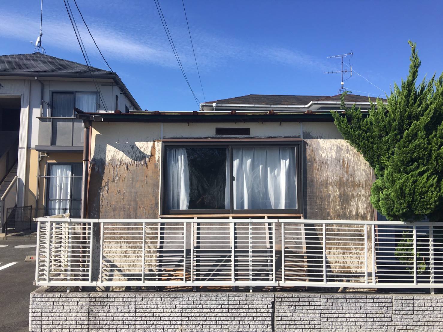 静岡市I様邸　小屋解体工事