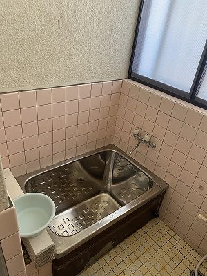 静岡市O様邸 お風呂リフォーム 施工Before写真