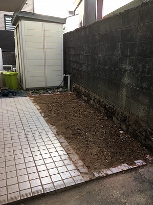 静岡市T様邸 花壇解体（残土処分）工事 施工後写真