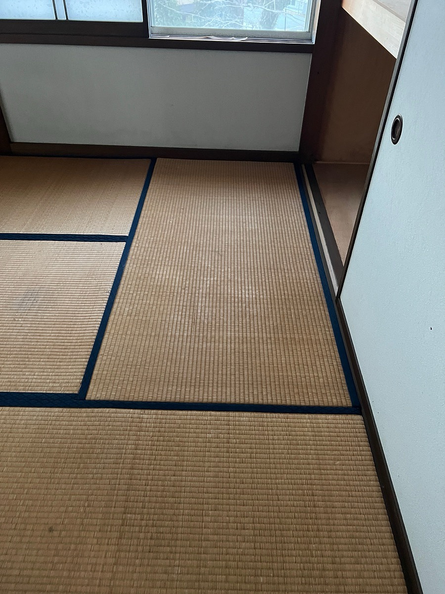 和室から洋室へ　内装工事 施工Before写真
